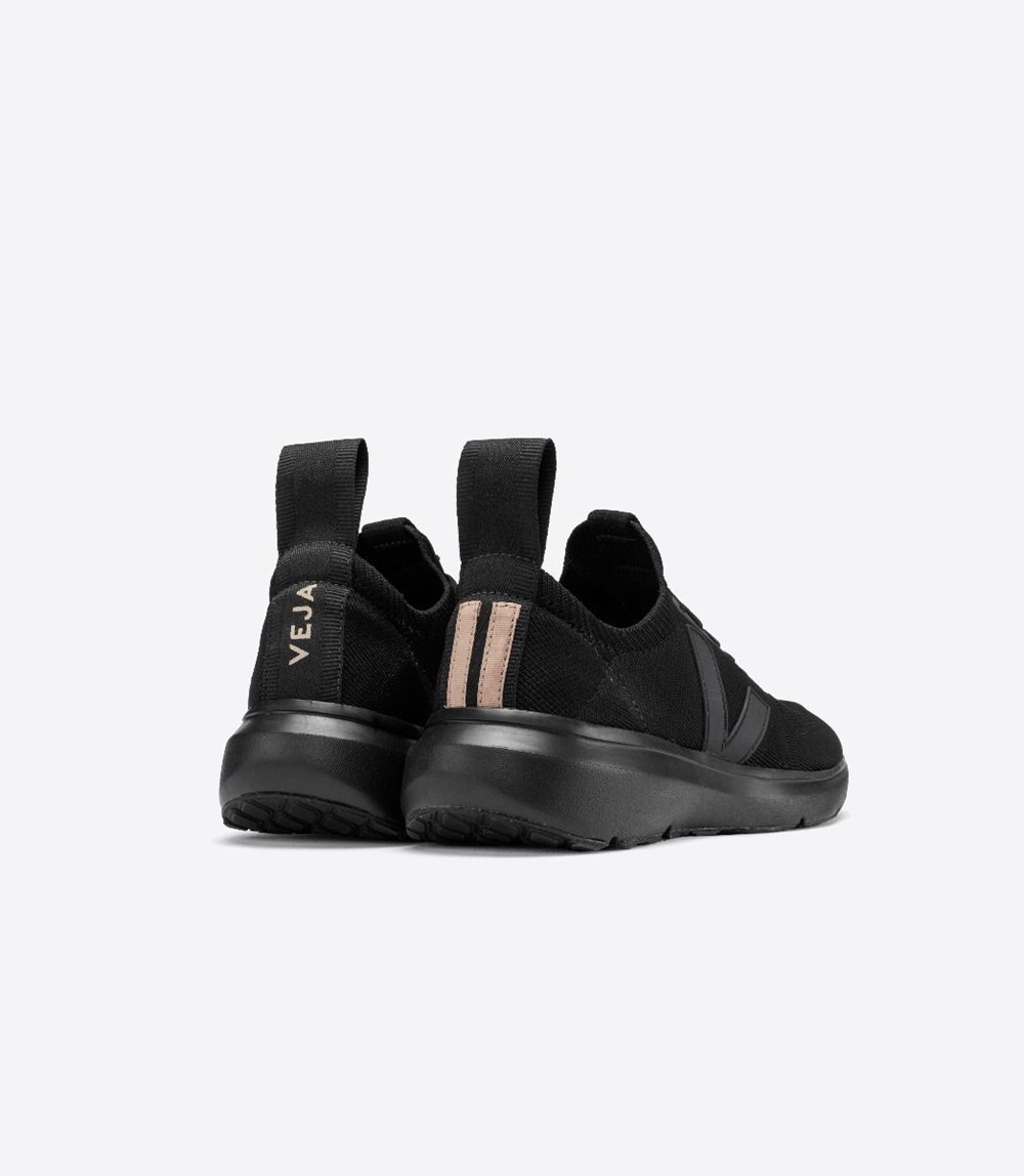 Veja Trainers Mens Black - V-knit X Rick Owens - BSGL-03718